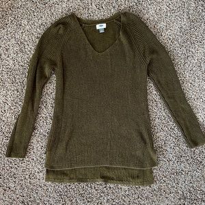 Old Navy sweater - Olive green.